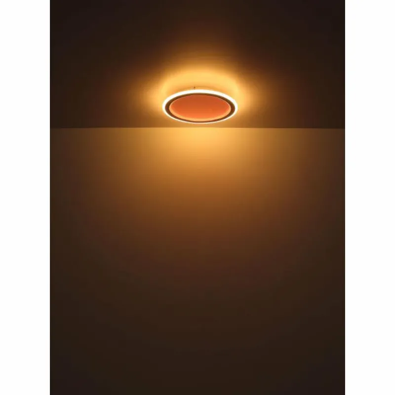 Luminaires Globo Lighting Plafonnier Globo TINI LED Blanc, 2 lumières, Télécommandes, Changeur de couleurs