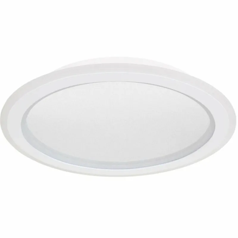 Luminaires Globo Lighting Plafonnier Globo TINI LED Blanc, 2 lumières, Télécommandes, Changeur de couleurs