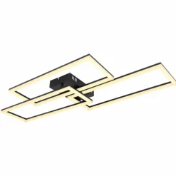 Luminaires Globo Lighting Plafonnier Globo TINY LED Noir, 1 lumière, Télécommandes