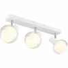 Luminaires Globo Lighting Plafonnier Globo TOKKI Blanc, 3 lumières