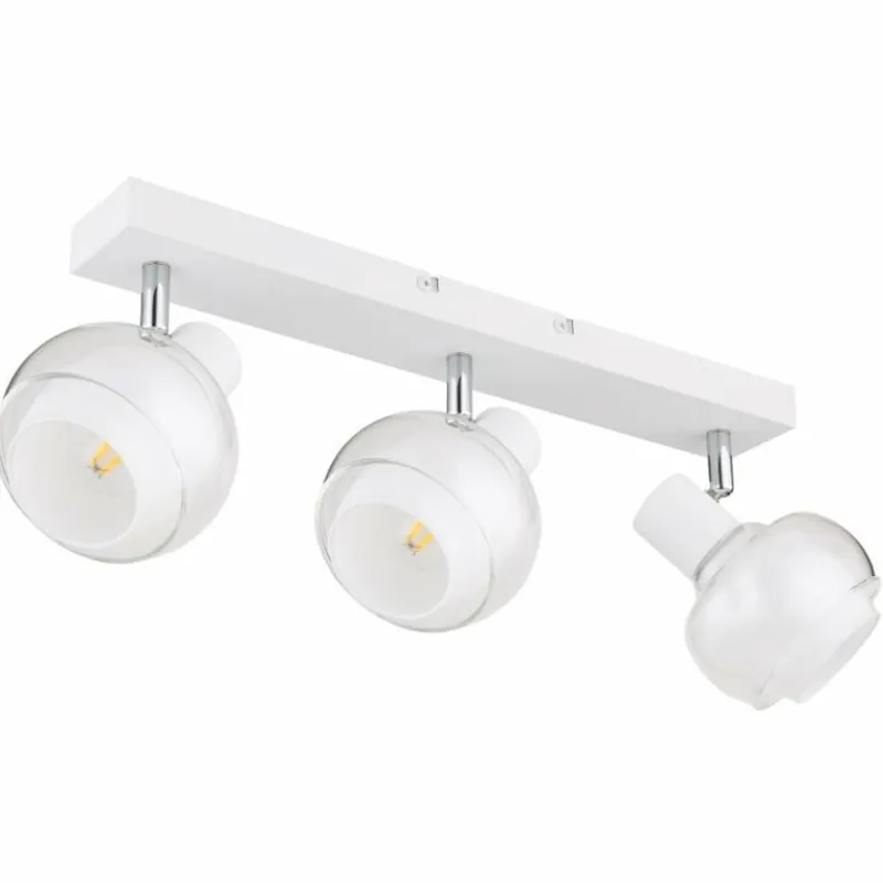 Luminaires Globo Lighting Plafonnier Globo TOKKI Blanc, 3 lumières