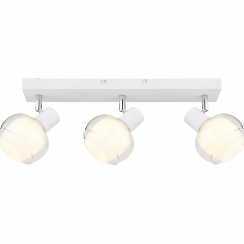 Luminaires Globo Lighting Plafonnier Globo TOKKI Blanc, 3 lumières