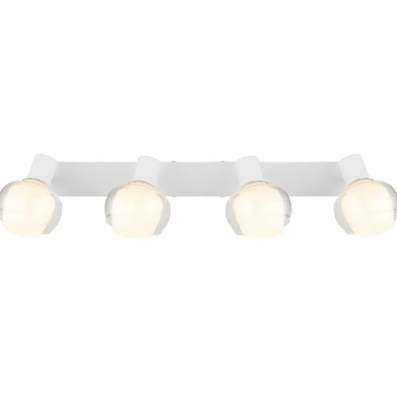 Luminaires Globo Lighting Plafonnier Globo TOKKI Blanc, 4 lumières