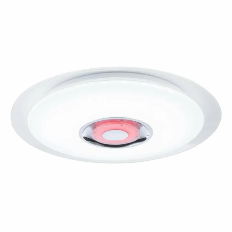 Luminaires Globo Lighting Plafonnier GLOBO TUNE LED Blanc, 2 lumières, Télécommandes, Changeur de couleurs