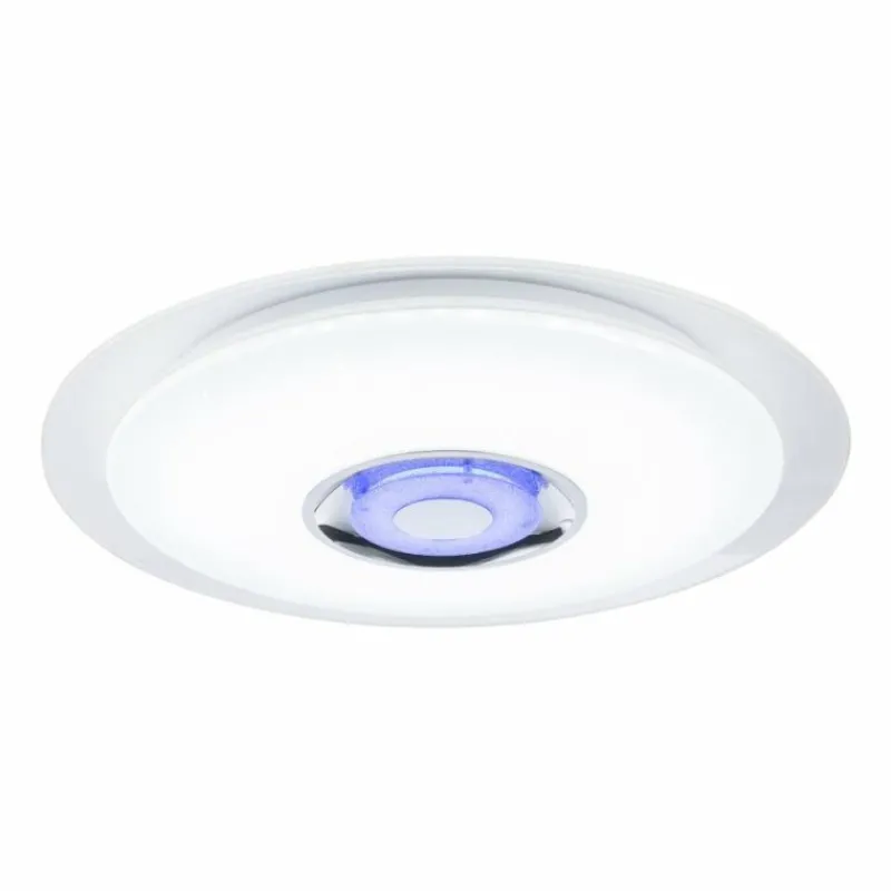 Luminaires Globo Lighting Plafonnier GLOBO TUNE LED Blanc, 2 lumières, Télécommandes, Changeur de couleurs