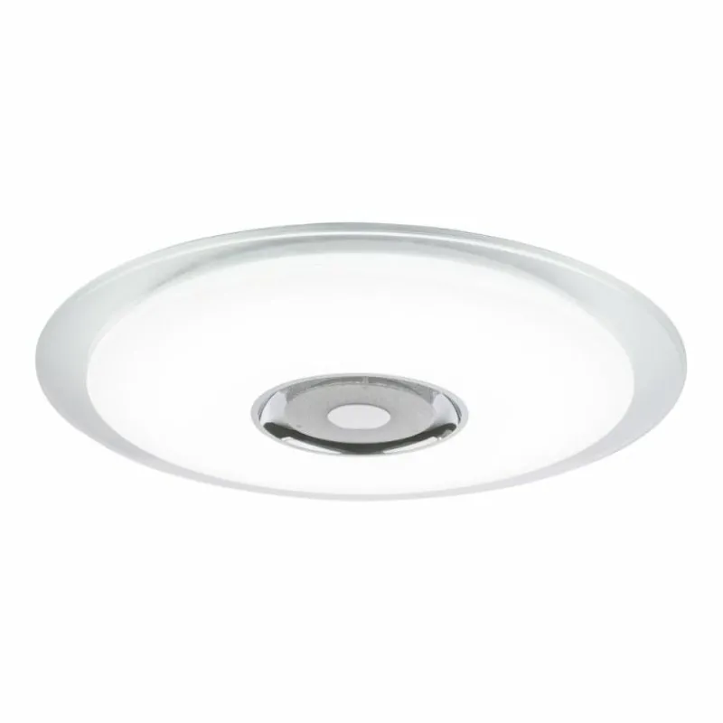 Luminaires Globo Lighting Plafonnier Globo TUNE LED Blanc, 2 lumières, Télécommandes, Changeur de couleurs