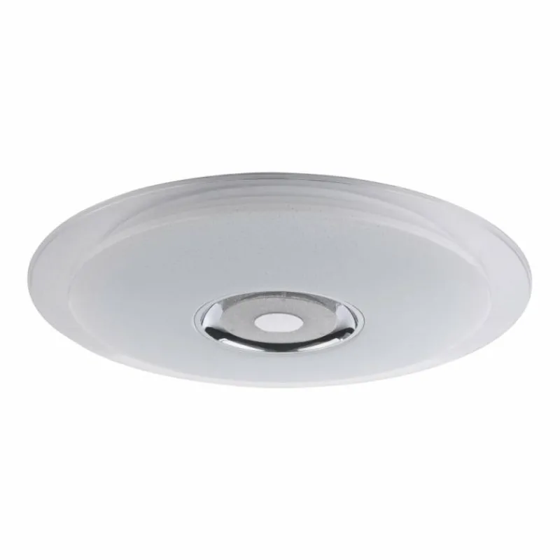 Luminaires Globo Lighting Plafonnier Globo TUNE LED Blanc, 2 lumières, Télécommandes, Changeur de couleurs