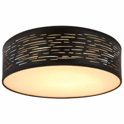 Lampes Dorées-Luminaires Globo Lighting Plafonnier Globo TUNNO LED Blanc, 1 lumière