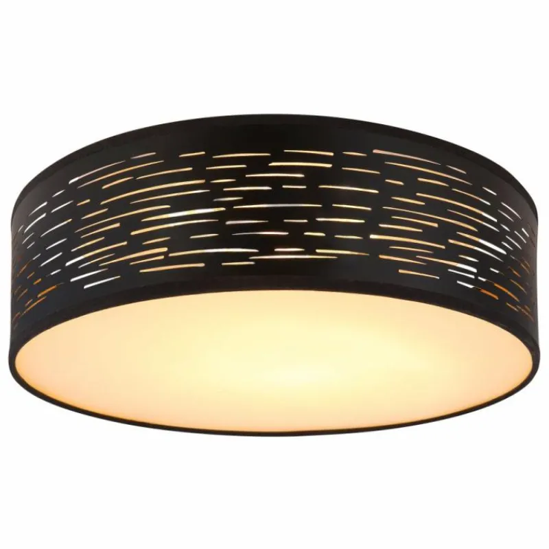 Lampes Dorées-Luminaires Globo Lighting Plafonnier Globo TUNNO LED Blanc, 1 lumière