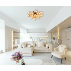 Luminaires Globo Lighting Plafonnier Globo UDO Noir, 3 lumières