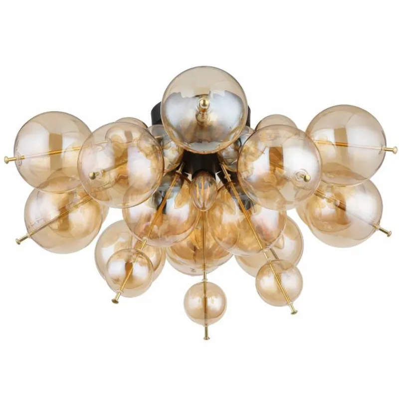 Luminaires Globo Lighting Plafonnier Globo UDO Noir, 3 lumières