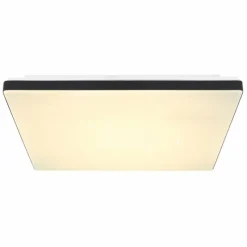 Luminaires Globo Lighting Plafonnier Globo ULLY LED Noir, Blanc, 1 lumière, Télécommandes, Changeur de couleurs