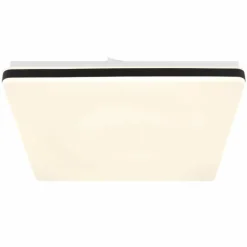 Luminaires Globo Lighting Plafonnier Globo ULLY LED Noir, 1 lumière, Télécommandes