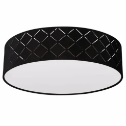 Lampes En Tissu-Luminaires Globo Lighting Plafonnier Globo VARIOS Blanc, 2 lumières