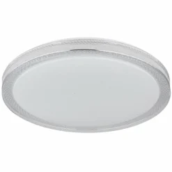 Luminaires Globo Lighting Plafonnier Globo VELENO LED Transparent, Blanc, 1 lumière* Éclairage Led