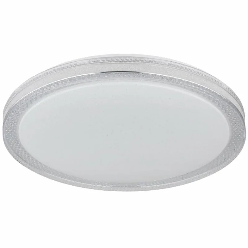 Luminaires Globo Lighting Plafonnier Globo VELENO LED Transparent, Blanc, 1 lumière* Éclairage Led