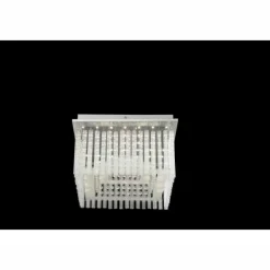 Luminaires Globo Lighting Plafonnier Globo Vince LED Chrome, 1 lumière