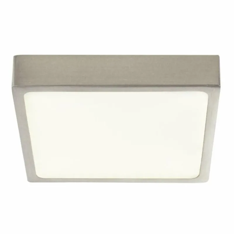 Luminaires Globo Lighting Plafonnier Globo VITOS LED Nickel mat, 1 lumière