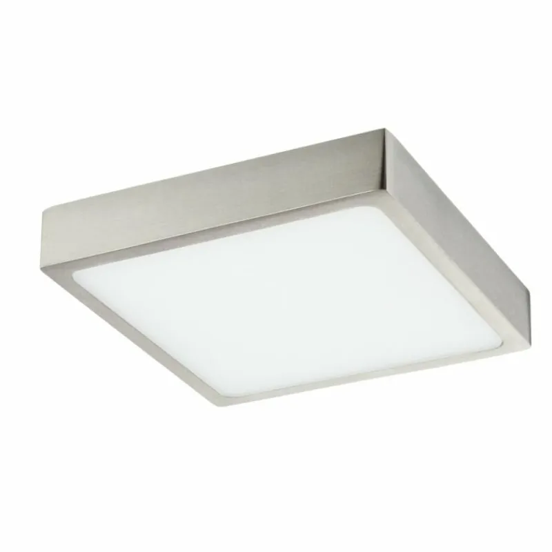 Luminaires Globo Lighting Plafonnier Globo VITOS LED Nickel mat, 1 lumière