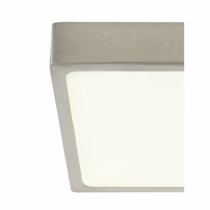 Luminaires Globo Lighting Plafonnier Globo VITOS LED Nickel mat, 1 lumière