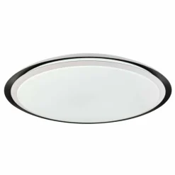 Luminaires Globo Lighting Plafonnier Globo XAVER LED Noir, Blanc, 2 lumières, Télécommandes, Changeur de couleurs