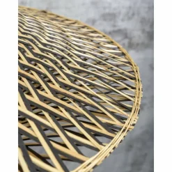 Style Boho-Chic-Good & Mojo Plafonnier BALI Noir, 1 lumière