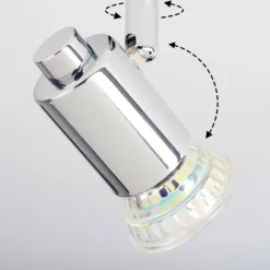 hofstein Plafonnier Grafberg Chrome, 1 lumière