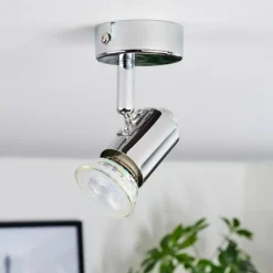 hofstein Plafonnier Grafberg Chrome, 1 lumière