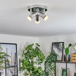 hofstein Plafonnier Grafberg Chrome, 3 lumières