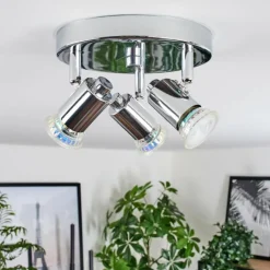 hofstein Plafonnier Grafberg Chrome, 3 lumières