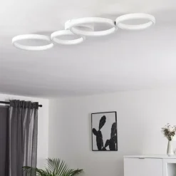 hofstein Plafonnier Grasse LED Blanc, 1 lumière