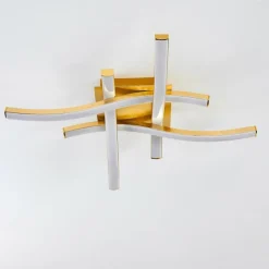 Lampes Dorées-hofstein Plafonnier Grossarl LED Or, 4 lumières