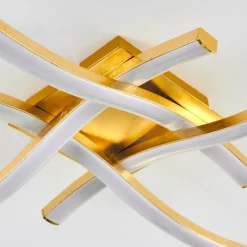 Lampes Dorées-hofstein Plafonnier Grossarl LED Or, 4 lumières