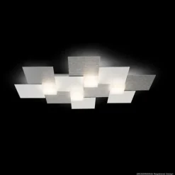 Luminaires Grossmann Plafonnier Grossmann CREO LED Aluminium, 4 lumières* Éclairage Led