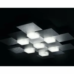 Luminaires Grossmann Plafonnier Grossmann CREO LED Aluminium, 7 lumières* Éclairage Led