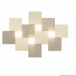 Luminaires Grossmann Plafonnier Grossmann Creo LED Champagne, 4 lumières* Éclairage Led