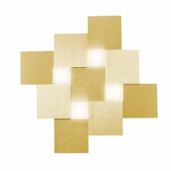Luminaires Grossmann Plafonnier Grossmann CREO LED Laiton, 4 lumières* Éclairage Led