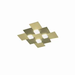 Luminaires Grossmann Plafonnier Grossmann CREO LED Laiton, 4 lumières* Éclairage Led