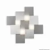 Luminaires Grossmann Plafonnier Grossmann CREO LED Aluminium, 4 lumières* Éclairage Led