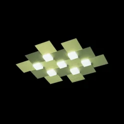 Luminaires Grossmann Plafonnier Grossmann CREO LED Laiton, 7 lumières* Éclairage Led
