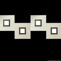 Luminaires Grossmann Plafonnier Grossmann KARREE LED Noir, 4 lumières* Éclairage Led