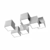 Luminaires Grossmann Plafonnier Grossmann ROCKS LED Aluminium, 6 lumières* Éclairage Led