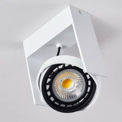 hofstein Plafonnier Grytgol Blanc, 1 lumière* Spots Et Projecteurs