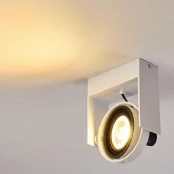 hofstein Plafonnier Grytgol Blanc, 1 lumière* Spots Et Projecteurs