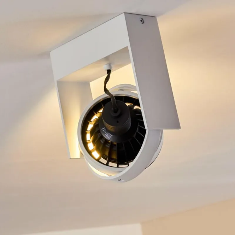 hofstein Plafonnier Grytgol Blanc, 1 lumière* Spots Et Projecteurs