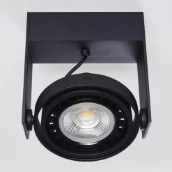 hofstein Plafonnier Grytgol Noir, 1 lumière* Spots Et Projecteurs