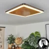 Lampes Dorées-hofstein Plafonnier Guacacallo LED Or, Noir, Blanc, 1 lumière