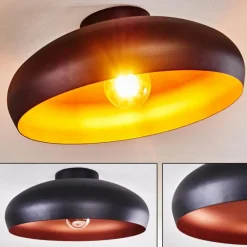 hofstein Plafonnier Guayo Cuivre, 1 lumière