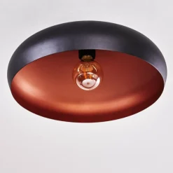 hofstein Plafonnier Guayo Cuivre, 1 lumière