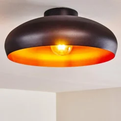 hofstein Plafonnier Guayo Cuivre, 1 lumière